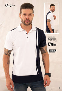 POLO CAMISERO BLANCO