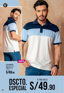 POLO CAMISERO HUESO