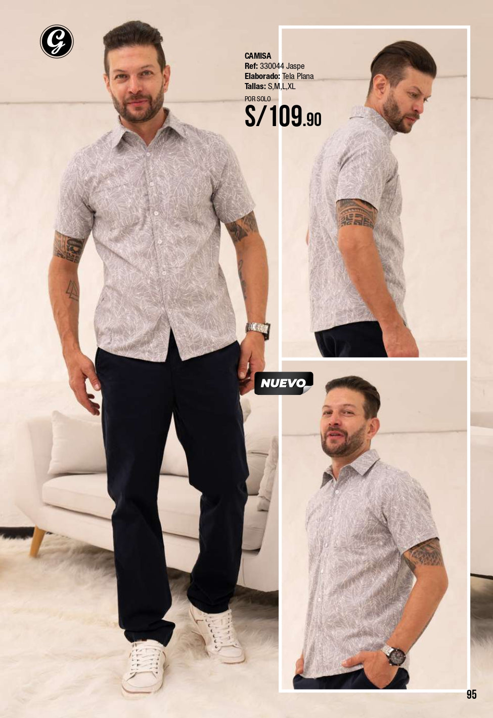 CAMISA JASPE HOMBRE