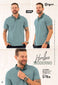 POLO CAMISERO VERDE AGUA