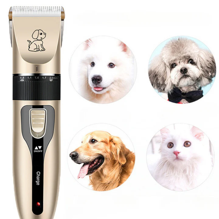 KIT CORTADOR DE PELO PARA MASCOTA INALÁMBRICO