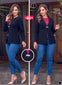 BLAZER NEGRO SCUBA SIN FORRO
