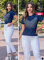 BLUSA ACERO CON PEDRERÍA